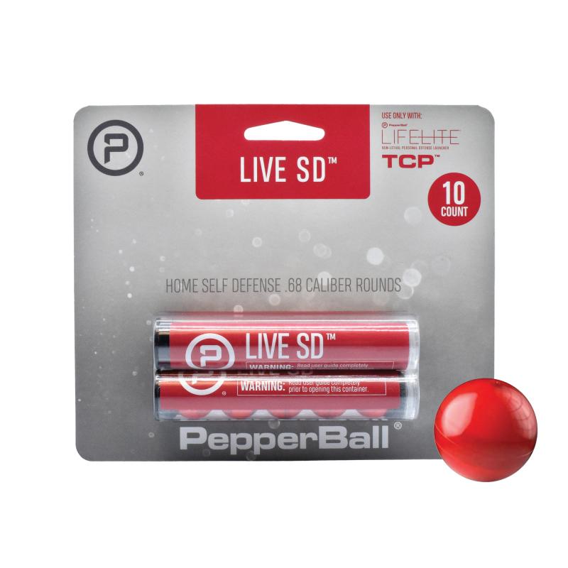 Pepperball for LifeLite and TCP Containing PAVA Tactical 10 Count Live SD - DailySale
