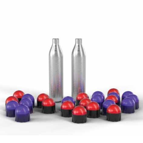 PepperBall TCP VXR Refill Kit w/CO2 Cartridges Tactical - DailySale