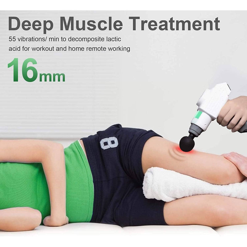 Percussion Electric Massage Gun Portable Handheld Massager with Quiet Motor