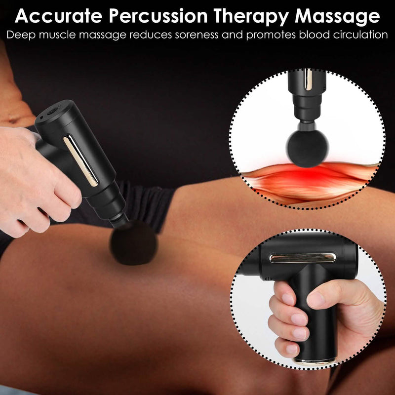 Percussion Rechargeable Massage Gun Wellness - DailySale