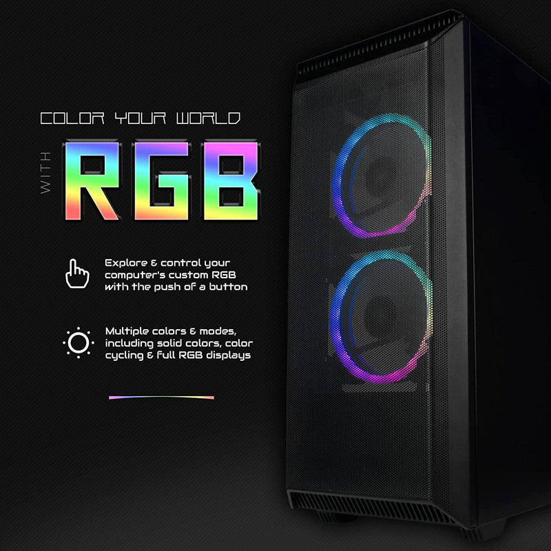 Periphio Chimera Prebuilt RGB Gaming Computer Desktops - DailySale