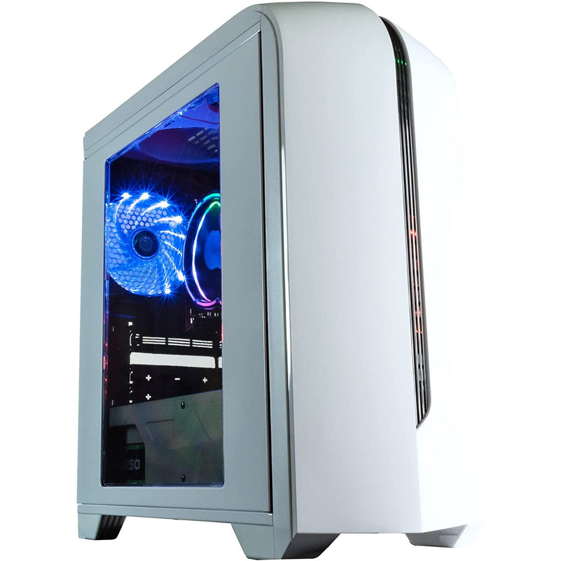 Periphio Ecto Gaming PC Desktop Computer Tower 16GB RAM 120GB SSD + 500GB HDD Desktops - DailySale