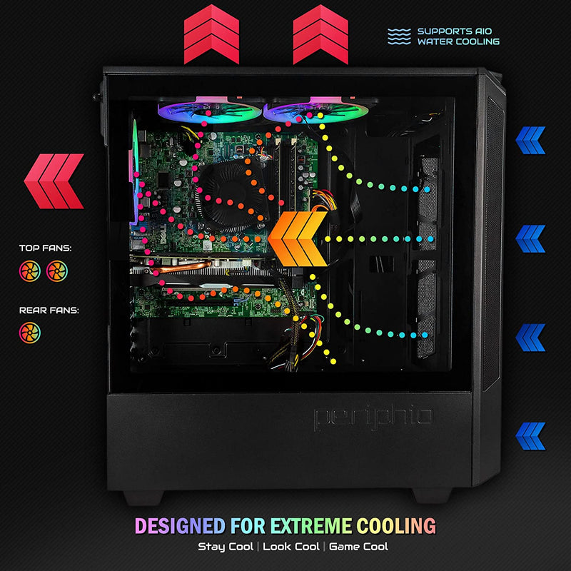 Periphio Phantom RGB Gaming Computer Desktops - DailySale