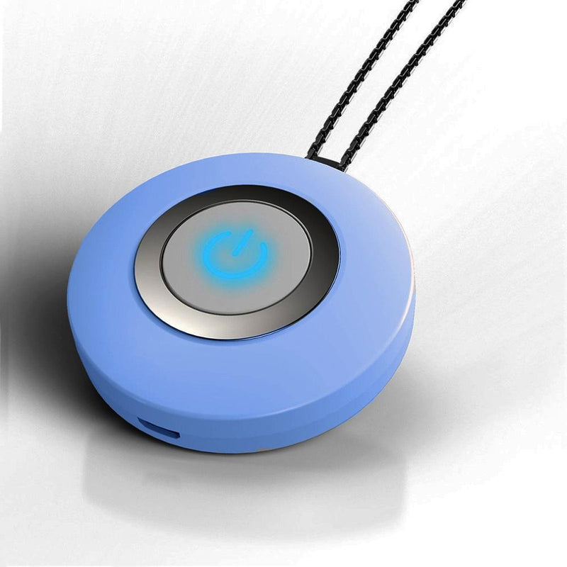 Personal Necklace Usb Portable Air Purifier Everything Else Blue - DailySale