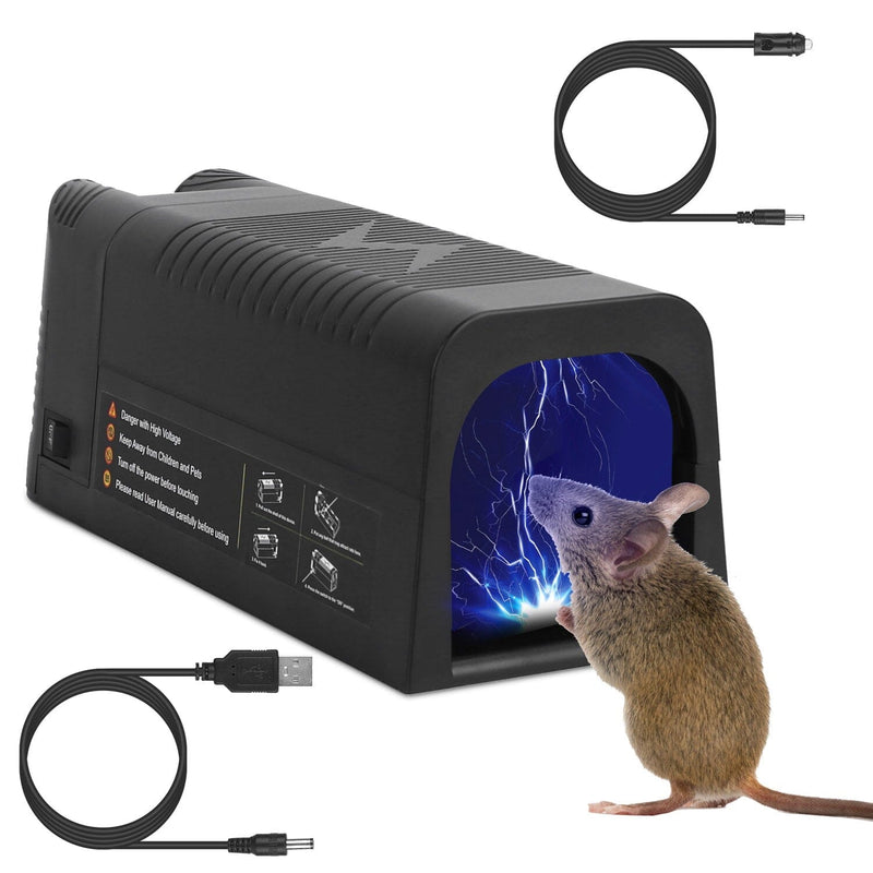 Pest Control Rechargeable Shock Mice Killer with 1800V High Voltage Pest Control - DailySale