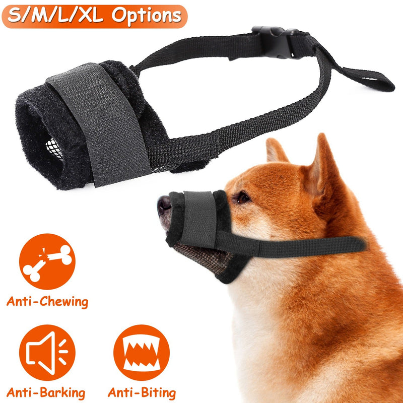 Pet Dog Muzzle Mask Adjustable Dog Mouth Cover Pet Supplies - DailySale