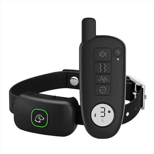 Pet Dog Shock Collar with Remote Pet Supplies Black - DailySale