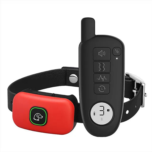 Pet Dog Shock Collar with Remote Pet Supplies Red - DailySale