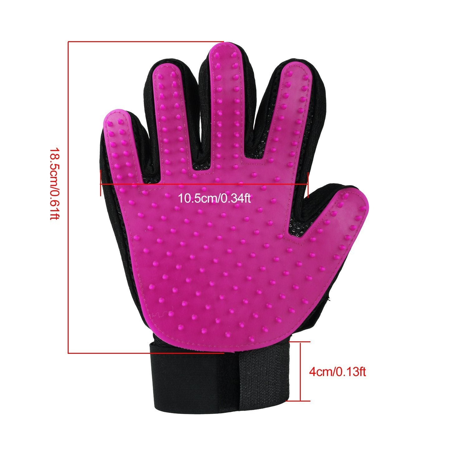 Pet Grooming Glove Pet Supplies - DailySale