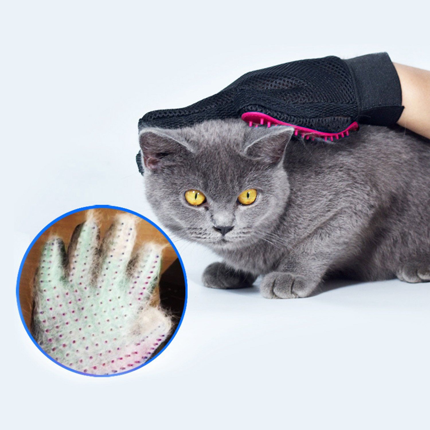 Pet Grooming Glove Pet Supplies - DailySale