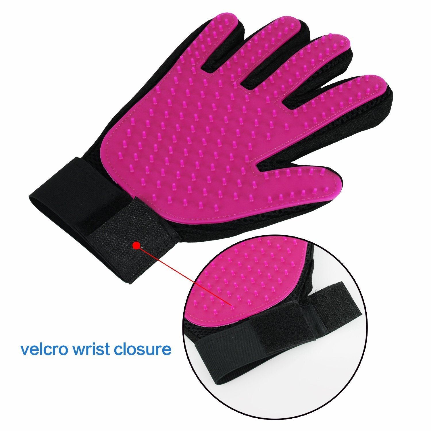 Pet Grooming Glove Pet Supplies - DailySale