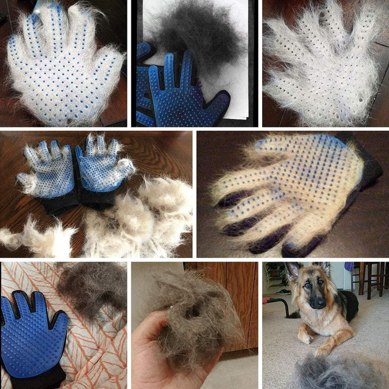 Pet Grooming Gloves Pet Supplies - DailySale