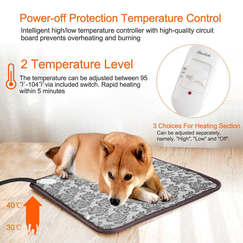 Pet Heating Pat Dog Cat Electric Heating Mat Pet Supplies - DailySale