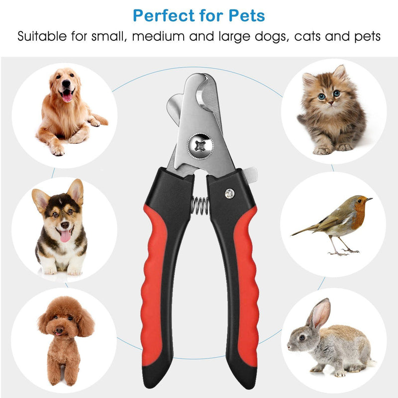 Pet Nail Trimmer with Safety Guard to Avoid Over-Cutting Nails Pet Supplies - DailySale