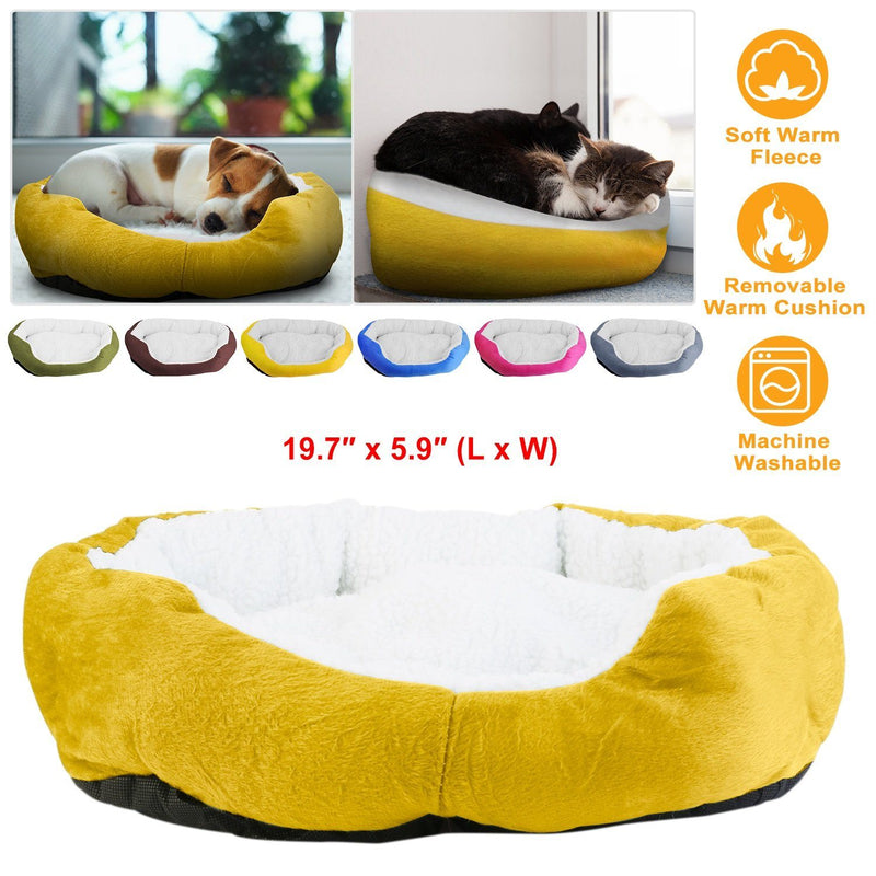 Pet Puppy Cat Soft Warm Fleece Bed Pet Supplies - DailySale