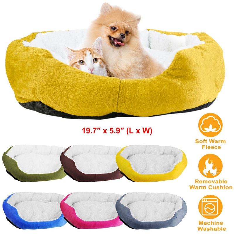 Pet Puppy Cat Soft Warm Fleece Bed Pet Supplies - DailySale