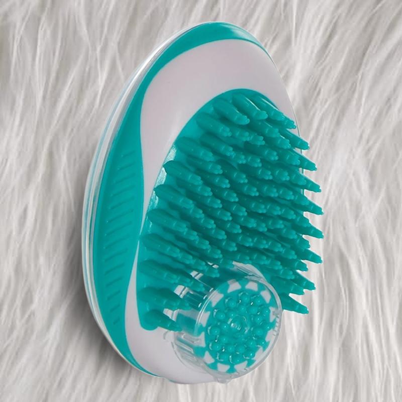 Pet Shampoo Dispensing Grooming Massage Brush Pet Supplies - DailySale