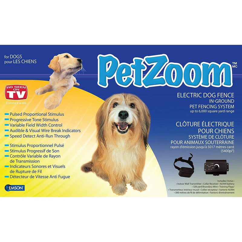 PetZoom Electric Dog Fence Pet Supplies - DailySale