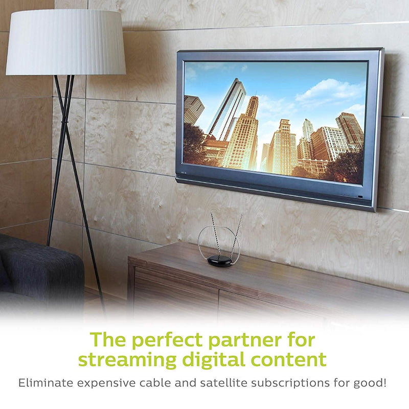 Philips Rabbit Ears Indoor TV Antenna TV & Video - DailySale