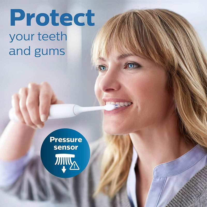 Philips Sonicare - ProtectiveClean 4100 Rechargeable Toothbrush - White Beauty & Personal Care - DailySale