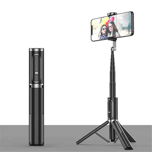 Phone Holder Tripod Adjustable Stand Mount Mobile Accessories Black - DailySale