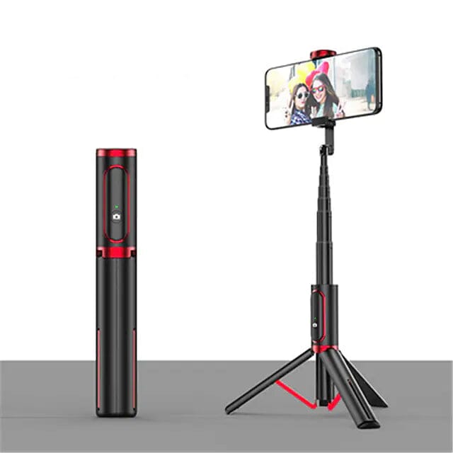 Phone Holder Tripod Adjustable Stand Mount Mobile Accessories Red - DailySale