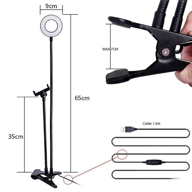 Phone Mount & Ring Light Kit Mobile Accessories - DailySale