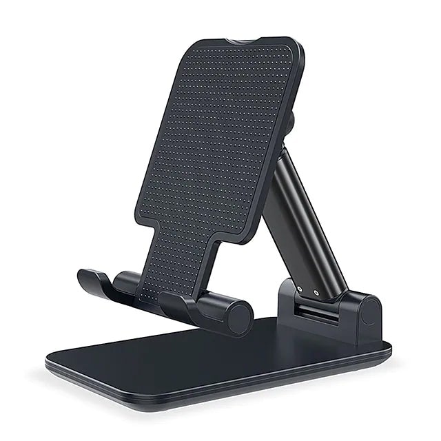 Phone Stand Holder Adjustable Height Increasing Mobile Accessories Black - DailySale