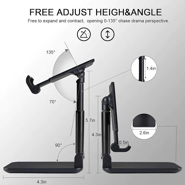 Phone Stand Holder Adjustable Height Increasing Mobile Accessories - DailySale