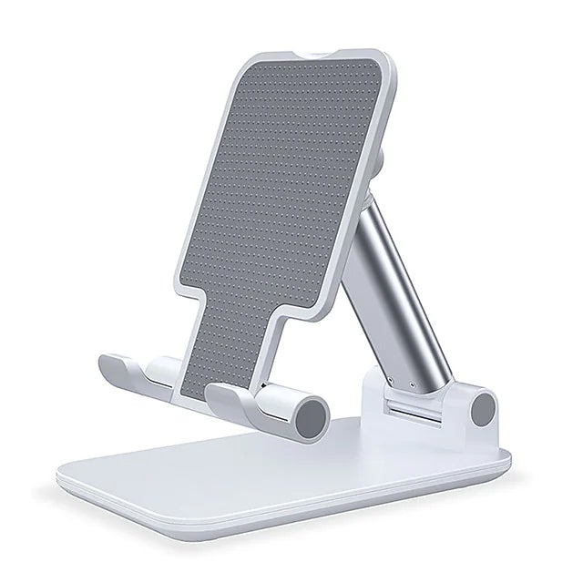 Phone Stand Holder Adjustable Height Increasing Mobile Accessories White - DailySale