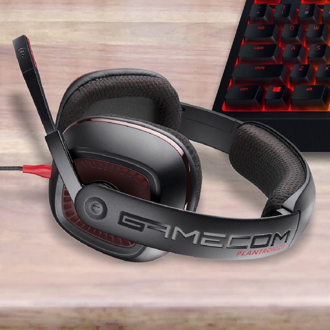 Plantronics GameCom 367 Closed-Ear Gaming Headset Headphones & Speakers - DailySale