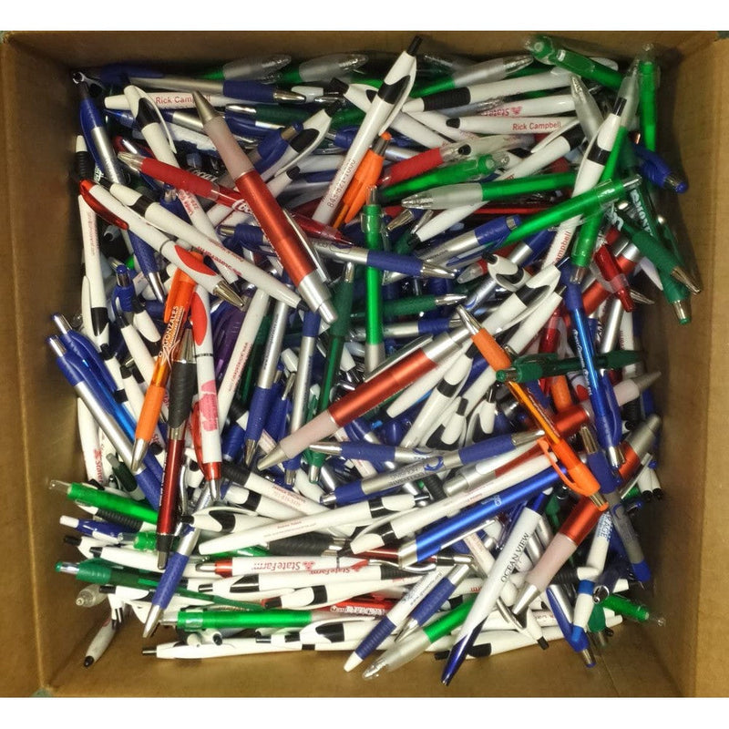 Plastic Retractable Ballpoint Ink Pens Misprint Art & Craft Supplies - DailySale