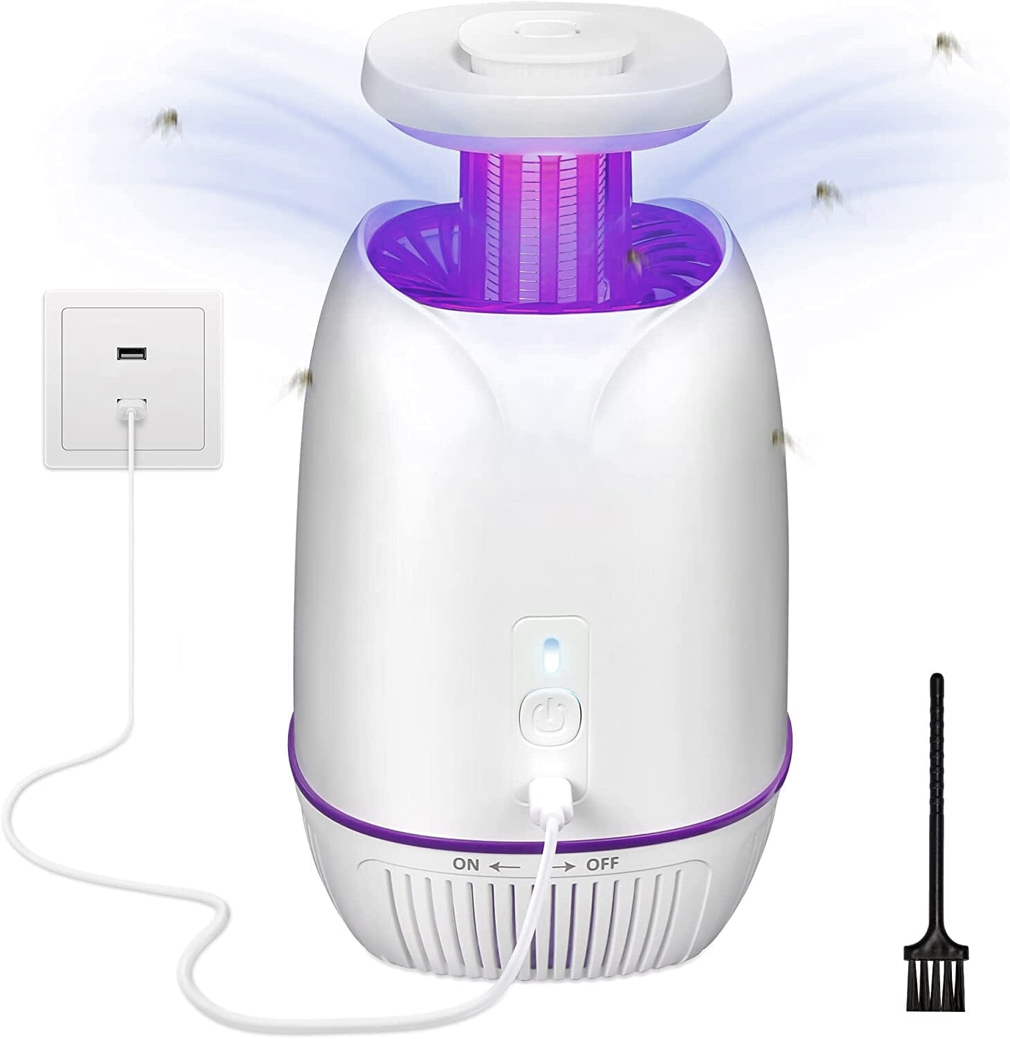 Plug-in Mosquito Zapper Max 10 with 3 Modes Pest Control - DailySale