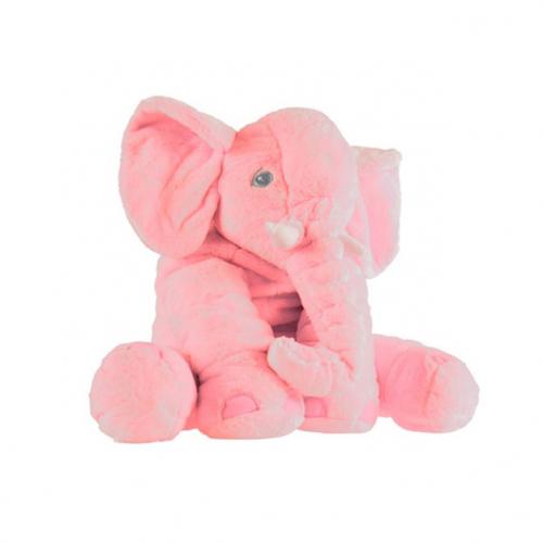 Plush Stuffed Elephant Soft Cuddle Pillow Toys & Games Pink - DailySale