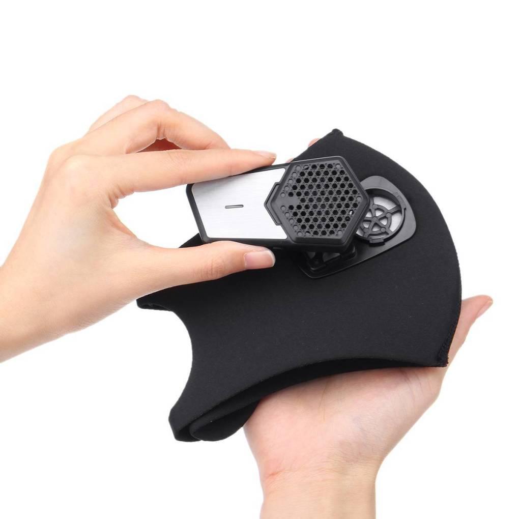 PM2.5 Dustproof Smart Electric Fan Breathable Mask Face Masks & PPE - DailySale