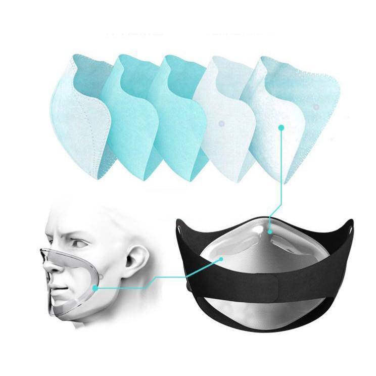 PM2.5 Dustproof Smart Electric Fan Breathable Mask Face Masks & PPE - DailySale