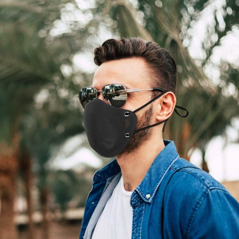 PM2.5 Mouth Nose Disconnect-type Reusable Washable Silicone Mask Wellness & Fitness - DailySale
