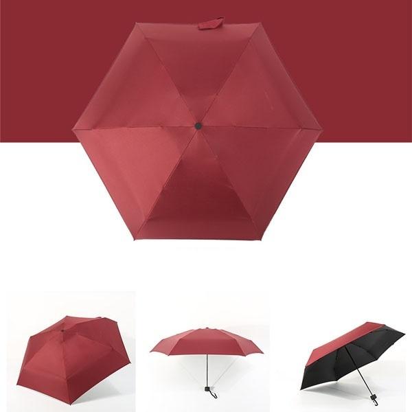 Pocket Folding Umbrella Sports & Outdoors Wine - DailySale