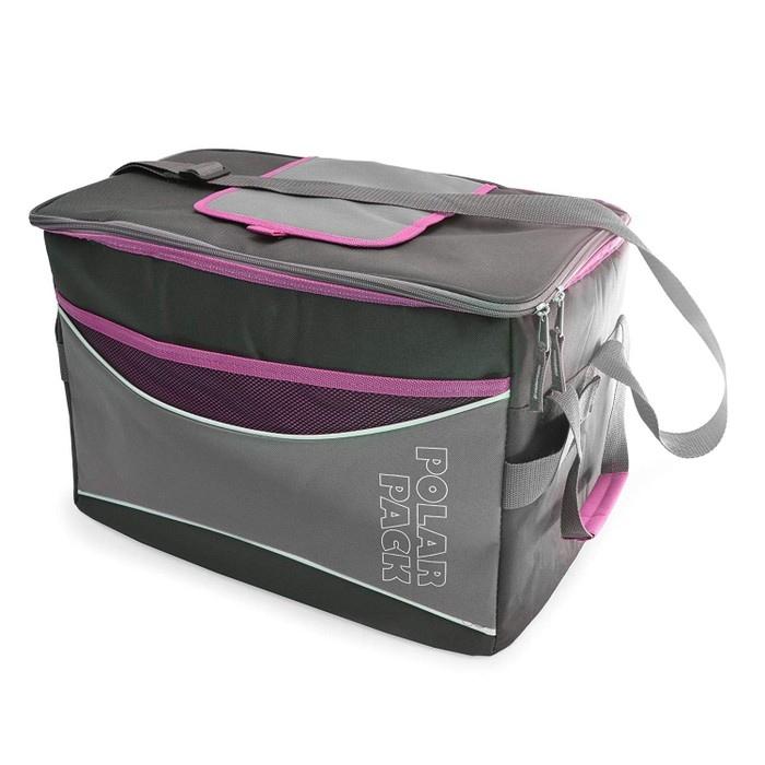 Polar Pack Extra Large 48 Can Insulated Collapsible Cooler Bag - Assorted Colors Sports & Outdoors Purple - DailySale