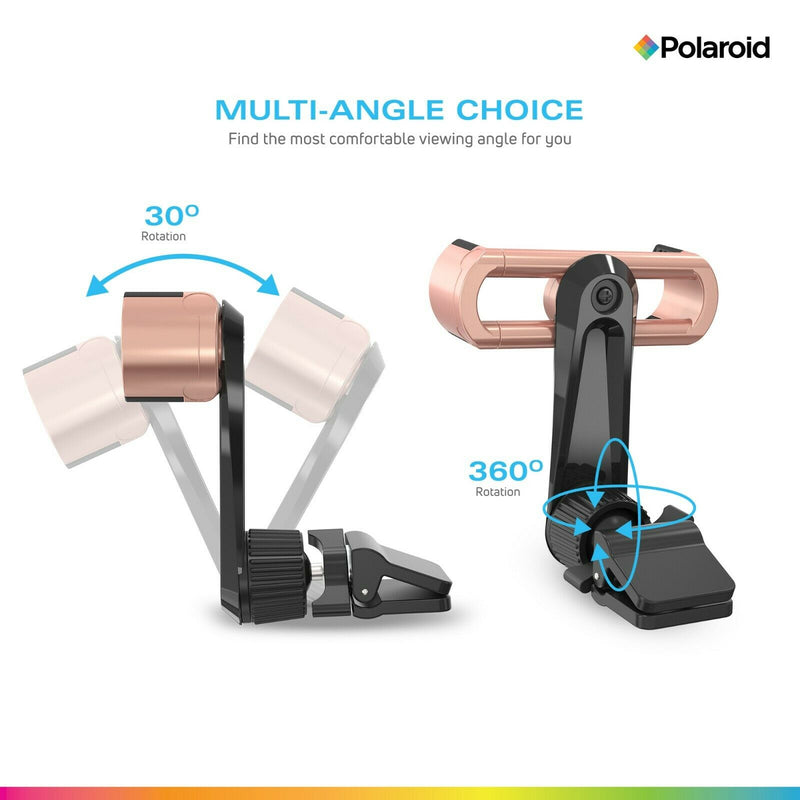 Polaroid Cell Phone Holder Car Mount - Air Vent Clip for Mobile Devices Automotive - DailySale