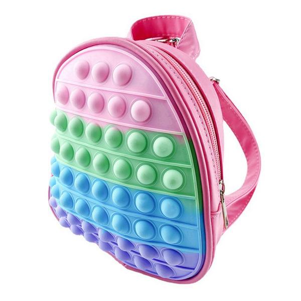 Pop Backpack It Fidget Toys For Girl Boy Toys & Games Pink - DailySale