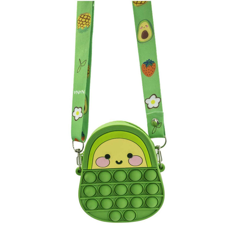 Pop-it Bubble Fidget Handbag for Kids Toys & Games Avocado - DailySale
