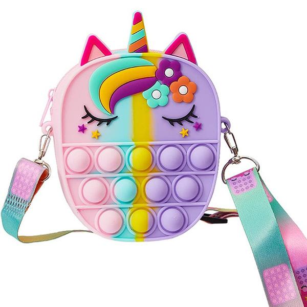 Pop Unicorn Purse Fidget Toys For Girls