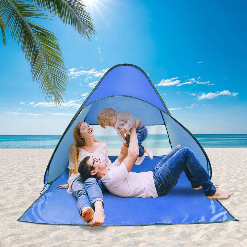 Pop Up Beach Tent Sun Shade Shelter Sports & Outdoors - DailySale