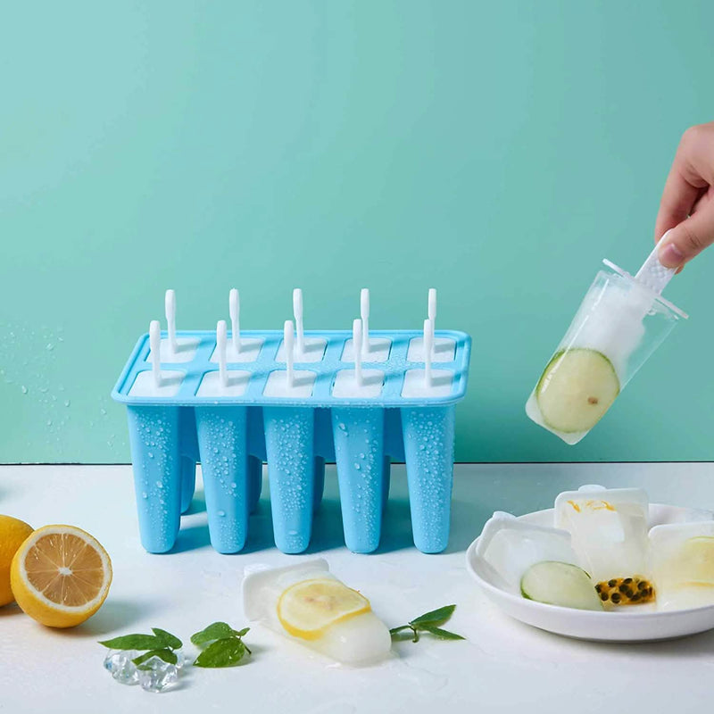 Popsicle Molds Silicone Ice Pop Molds Kitchen Tools & Gadgets - DailySale