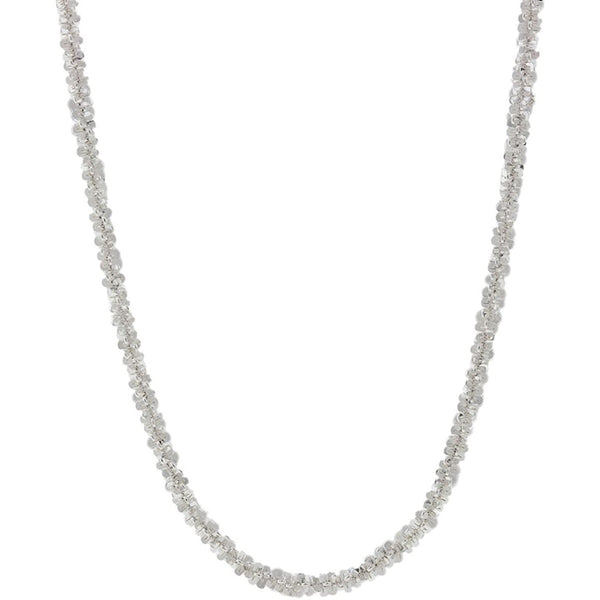 Pori Jewelers 925 Sterling Silver 2MM Twisted ROC Chain Necklace Necklaces 16" - DailySale