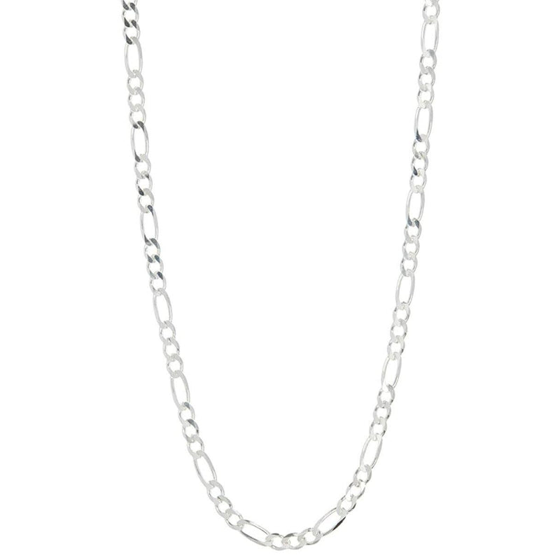 Pori Jewelers 925 Sterling Silver Figaro Chain Necklace Necklaces 18" - DailySale