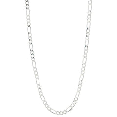 Pori Jewelers 925 Sterling Silver Figaro Chain Necklace