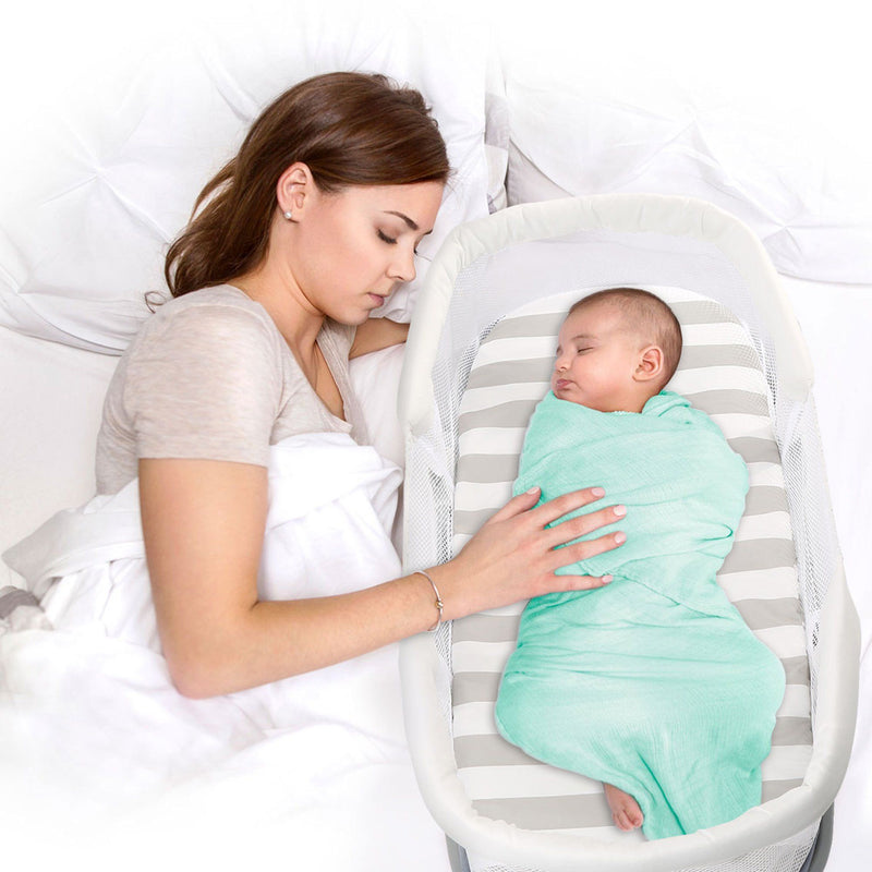Portable Baby Bedside Lounger Infant Bassinet Sleeping Bed Baby - DailySale