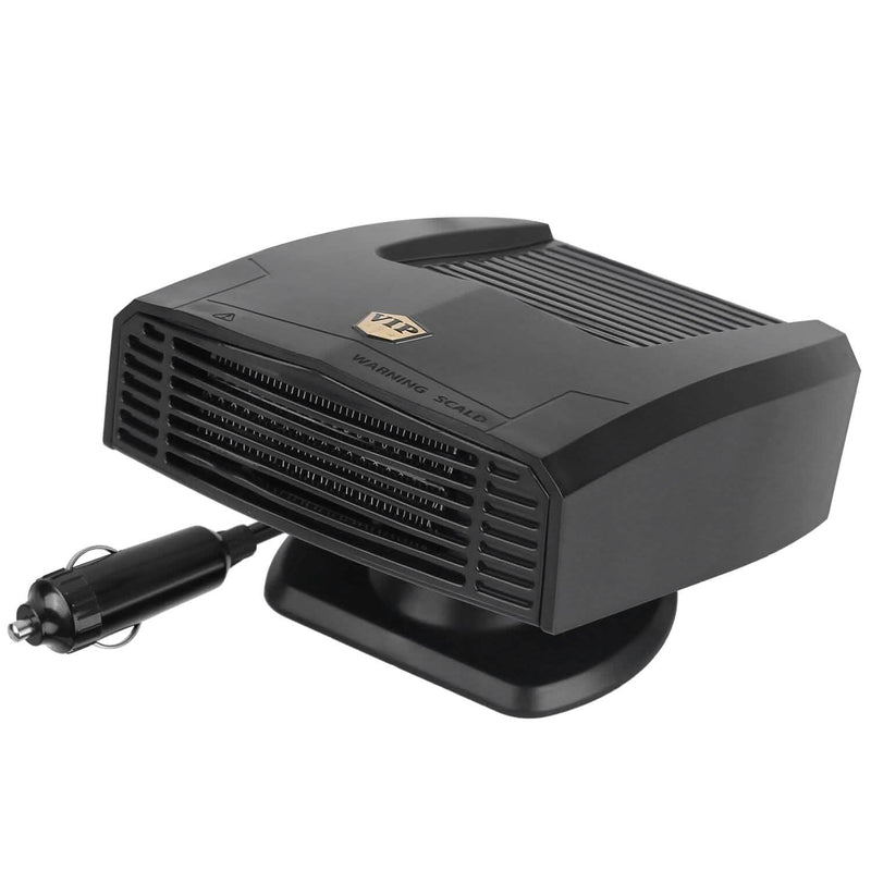 Portable Car Heater Heating Fan 2-in-1 Defroster Defogger Demister Windshield Heater